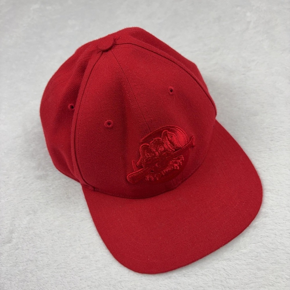 47 Brand Hat Cap Snap Back Womens One Size Red Embroidered Minnesota Twins